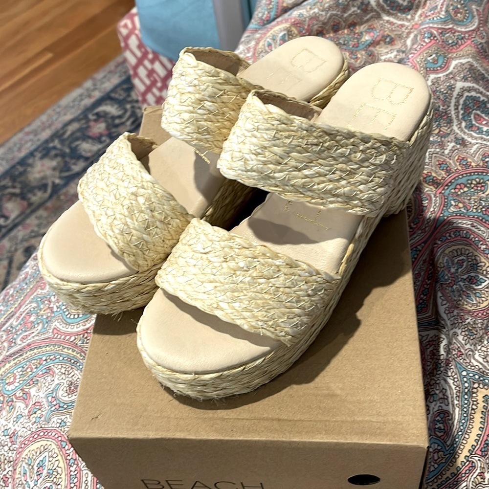 BEACH by Matisse from Tuckernuck straw platform slides